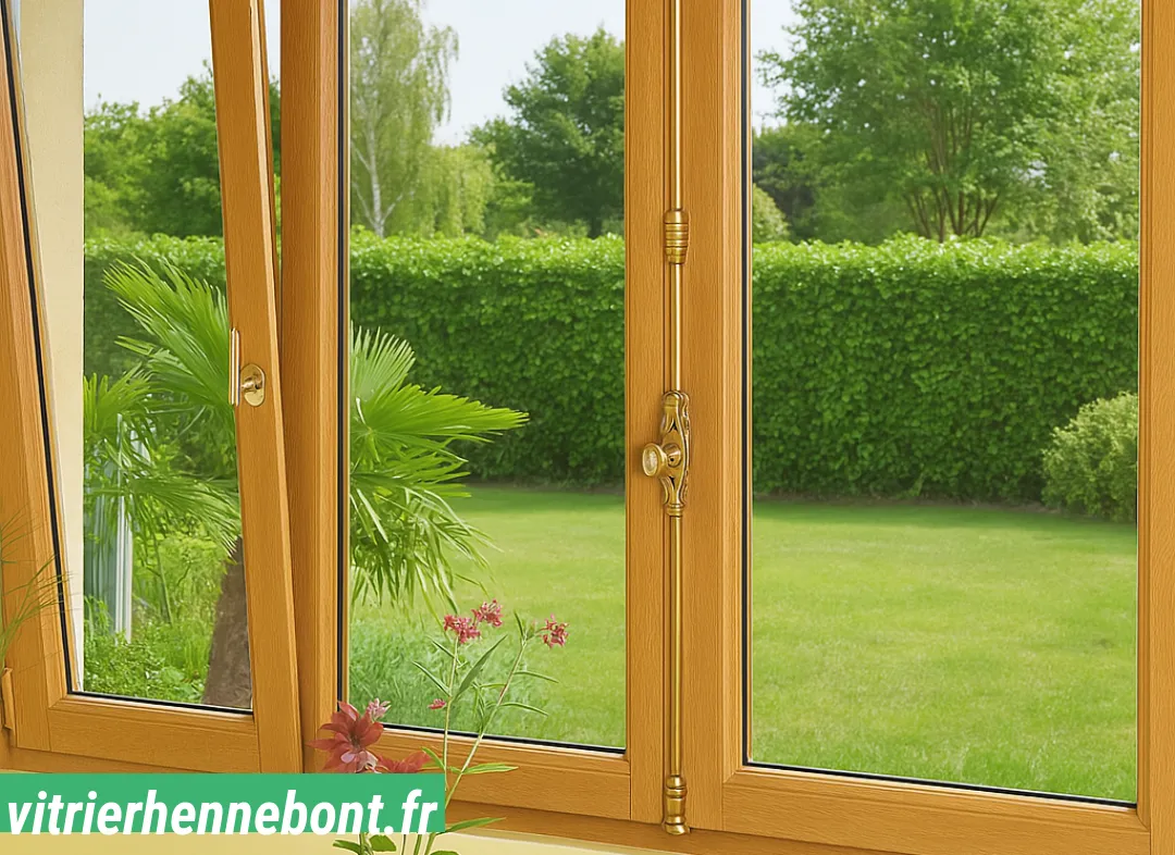 Installation de fenêtre en bois sur mesure Hennebont